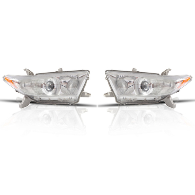 Highlander LED Headlight Assembly For 15-17 Model Modified Laser Lens Bright Illumination