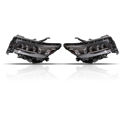 Upgradeable Toyota PRADO Headlights Three Lens Car Led Headlamps