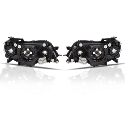 Auto Body Parts Car Front Lamp For TOYOTA REIZ Car LED Headlights Black Gray