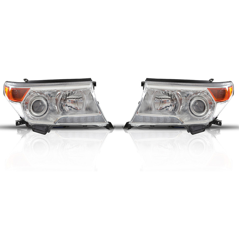 Plug And Play Toyota Landcruiser Headlight Auto Body Parts Weather Proof